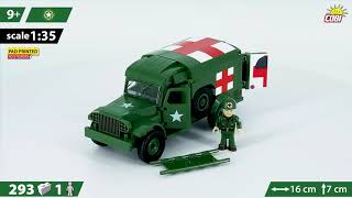 Cobi 1942 Sanitka WC 54, 1:35, 293 k, 1 f