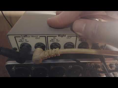 Using Outboard Gear with Behringer UMC404HD and Reaper