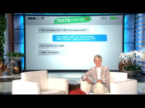 你的前男友發來的簡訊--這不是電視節目 (Texts from Your Ex -- It's Not TV)