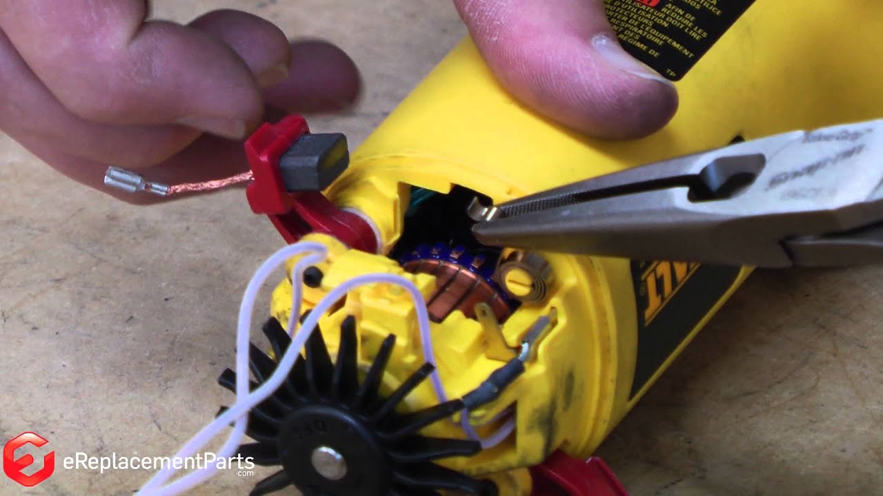 Replacing your DeWALT Grinder Brush