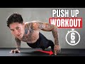 6 Minute HOME Chest Workout PUSH UPS ONLY