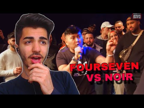 BITTE HALTET MICH FEST 😱🔥 Noir vs. Fourseven | TOPTIER TAKEOVER MAINMATCH - Reaction