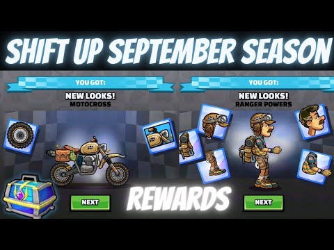 HILL CLIMB RACING 2 - SHIFT UP SEPTEMBER REWARDS