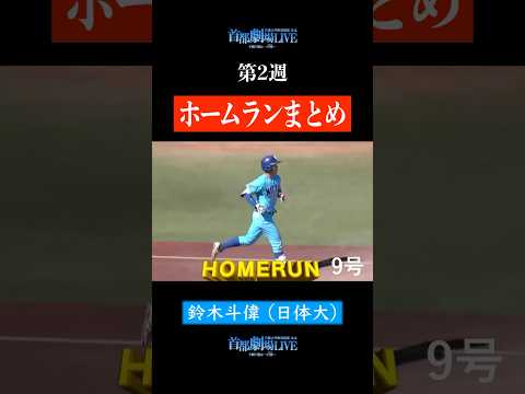経済学科 【ほぼ1試合1本ペース】ホームラン集②#shorts