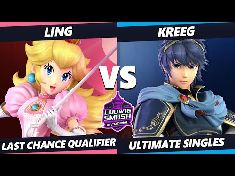 Ludwig Invitational - Ling (Peach) Vs. Kreeg (Marth) SSBU Ultimate Tournament