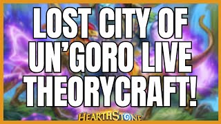 Hearthstone Theorycrafting! NEW Cards