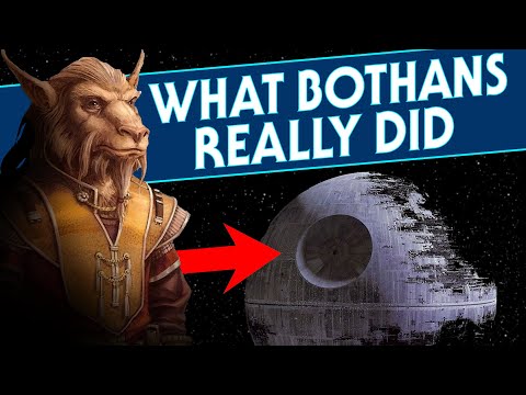 What the Bothans REALLY Died For