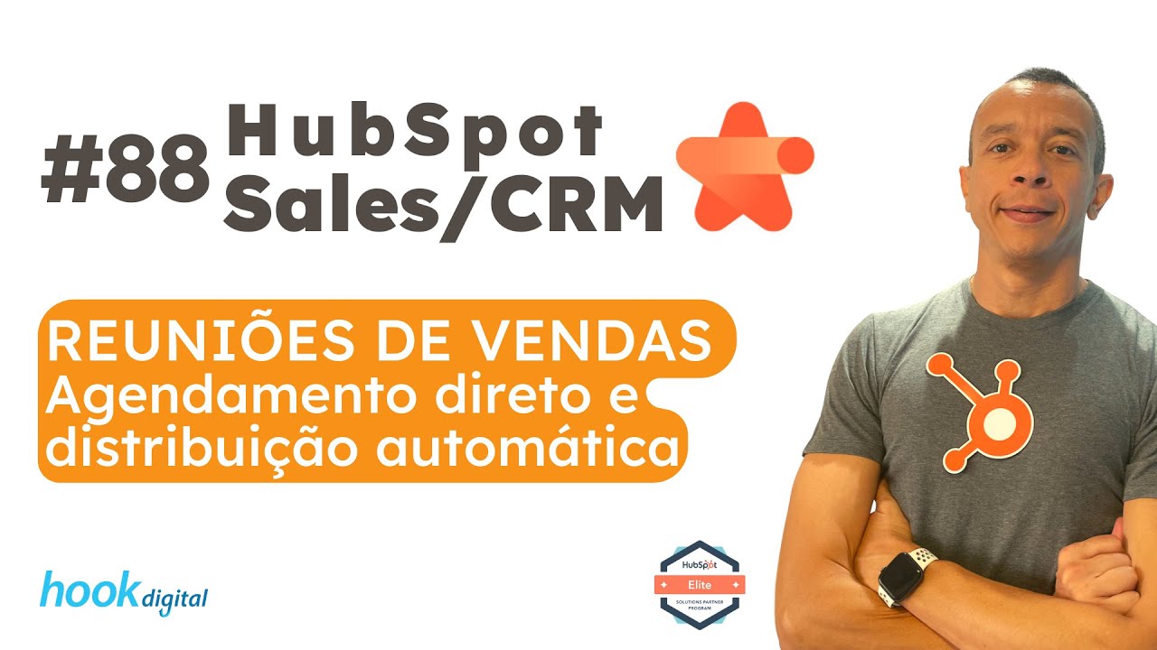 HubSpot CRM Hub [2023] - Agenda de reuniões e revezamento de vendas