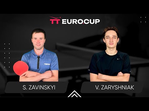 13:15 Serhii Zavinskyi - Vadym Zaryshniak 23.03.2024 TT Euro.Cup Ukraine Professional. TABLE 3