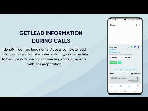 3Sigma Mobile CRM app