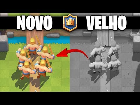 ANTES e DEPOIS do Balanceamento de marcÌ§o de 2019 do Clash Royale