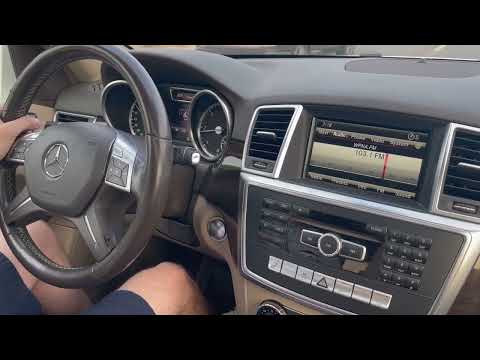 Mercedes ML350 Bluetec Driving with engine start