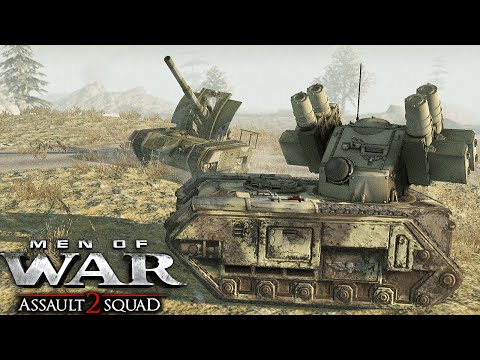 ULTIMATE MOD WARHAMMER 40K: Armageddon Steel Legion vs Orks! - Men of War: Assault Squad 2