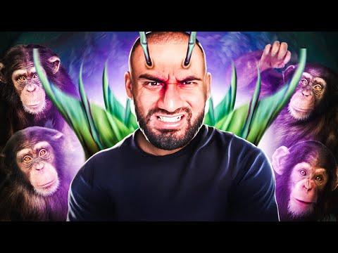 I AM PLAYING WITH 4 APES!