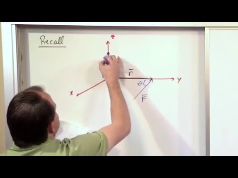 Lesson 6 - Moment Of A Force   Vector Calculation, Part 1 (Engineering Mechanics)