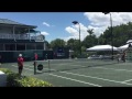 Alina Kuzmenkova College Tennis Recruiting Video - 2017 