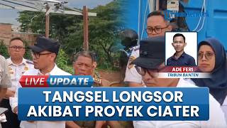 Proyek di Ciater Tangsel yang Tanahnya Longsor ke Jalan Raya Ternyata Belum Kantongi Izin Lengkap