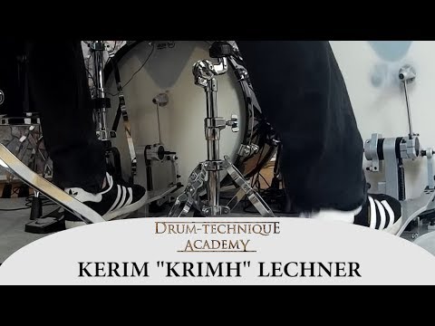 Krimh - Double Bass above 200 BPM | Drum-Technique Academy