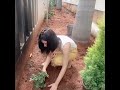 Cute Rashi Khanna Planting A Tree ‍ ️ ‍ ️ ‍ ️