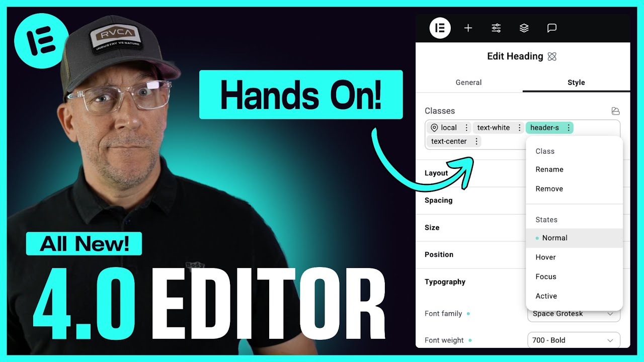 Elementor 4.0 First Look! Everything You Knew Just Changed! (NEW UI + Class Workflow Revealed!)