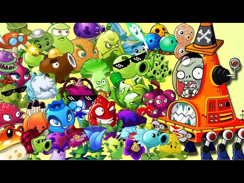 Plants Vs Zombies 2 Team Plants Vs Robo Cone Zombie in PVZ 2