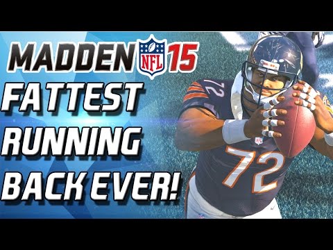 400 POUND RUNNING BACK! INSANE PERFOMANCE! - MADDEN 15 ULTIMATE TEAM
