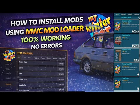 How to Mod My Winter Car (MWC Mod Loader) | 100% Working | No Errors