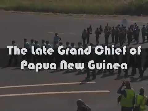 Sir Michael Thomas Somare's farewell song