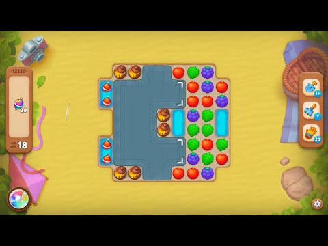 Gardenscapes level 12130 Gameplay #Bubunka