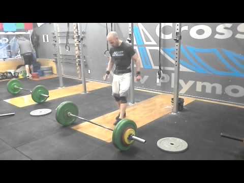 Battle of the fittest - 1 rep max snatch - masters