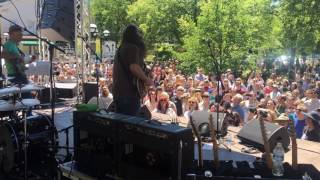 Laith Al-Saadi solos at Sonic Lunch 2017