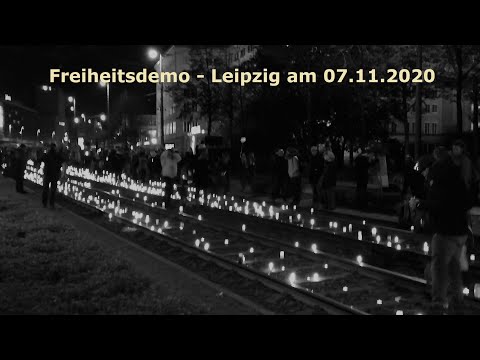 07.11.2020 Leipzig - Die Freiheits-Demo