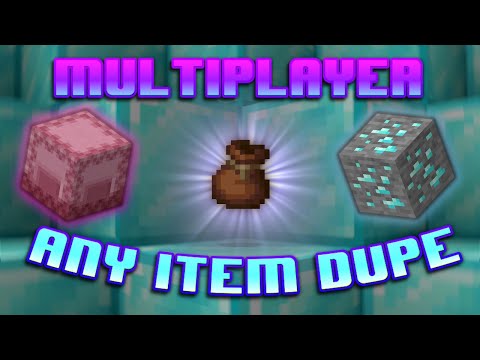 *NEW* Minecraft Java Any Item Multiplayer Dupe Glitch! (Works On Realms!)