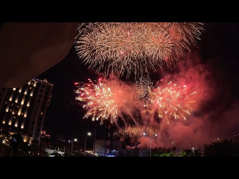 "Runaway" Wedding Pyromusical by Dragon Fireworks