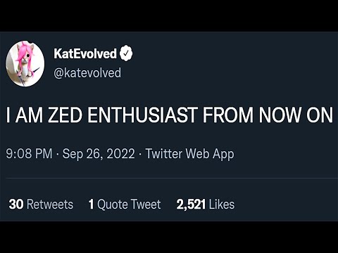 Zed is 10x easier than Katarina