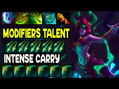 INTENSE CARRY - MEDUSA - INSANE MODIFIERS MULTISHOT - DOTA 2 GAMEPLAY
