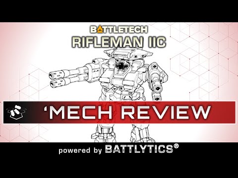 BATTLETECH: Rifleman IIC Battlytics | Mech Review | Mercenaries Kickstarter Spotlight