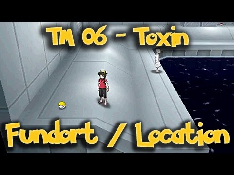 Pokémon Sonne / Mond: TM 06 - Toxin / Toxic - [Fundort / Location]