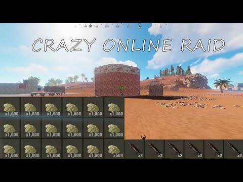 RUST - RAIDING TRASH TALKERS FOR BIG PROFIT (INSANE WIPE!)