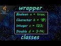 Java wrapper classes 🎁