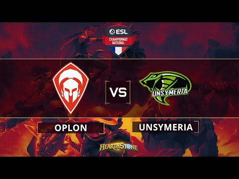Team Oplon VS Unsymeria - ECN France Winter 2019 - DEMI-FINALE LOSERBRACKET PLAY-IN BO7
