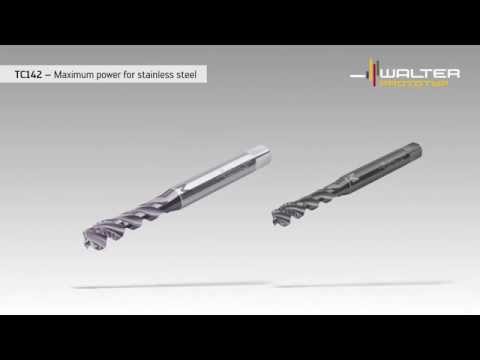 Walter Prototyp Threading TC 142 - the specialist for stainless steels that adds process reliability