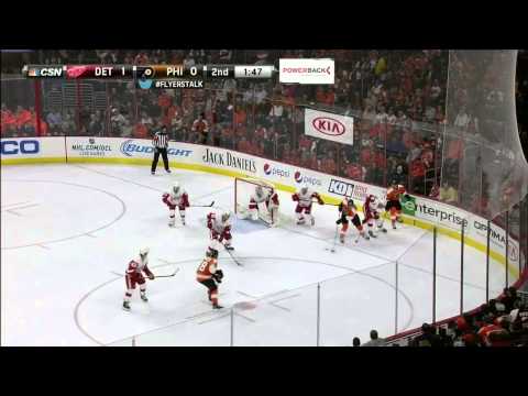 Game #111 Detroit Red Wings @ Philadelphia Flyers 2-4 Highlights (25.10.2014)