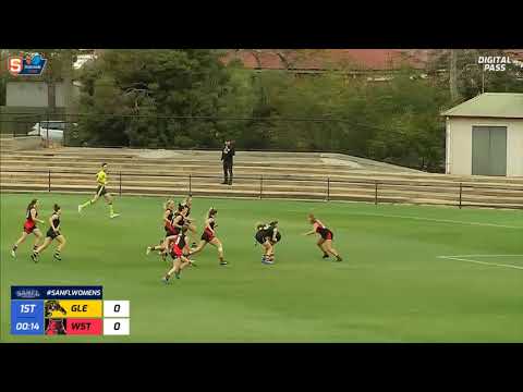 SANFLW GF - Glenelg kick 1st goal in 24 seconds