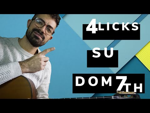 Come improvvisare su accordi di settima dominante