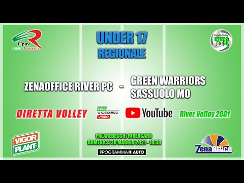 Live U17 REGIONALE:     ZENAOFFICE  RIVER PC - GREEN WARRIORS SASSUOLO MO