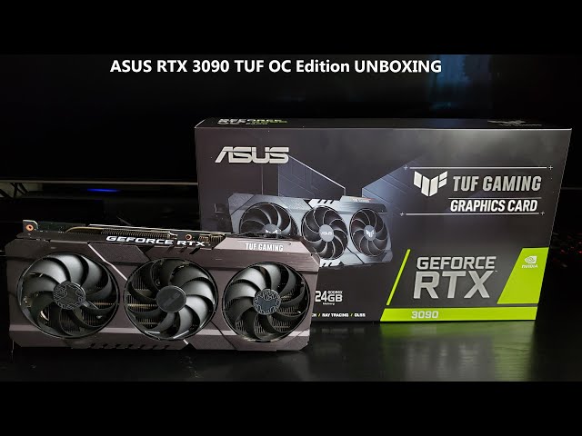 VGA ASUS TUF RTX 3090 OC Edition 24G GAMING