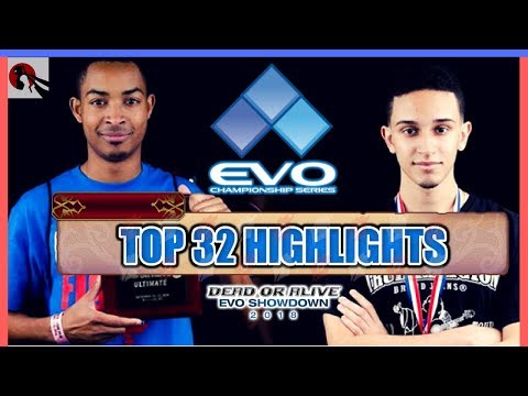 EVO 2018: [DOA5LR] TOP 32 EPIC HIGHLIGHTS!! «EVO SHOWDOWN 2018»