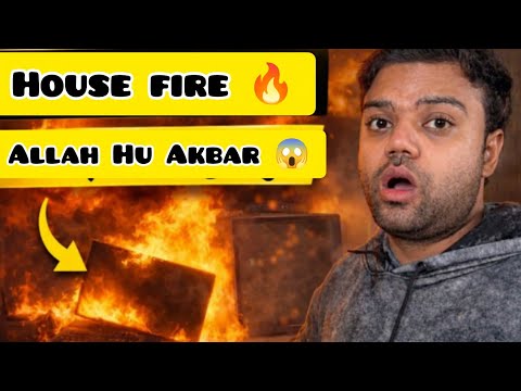 Ducky Bhai House Fire 😨🔥 | Ducky Bhai Ke Ghar Mein Aag Ka Waqia