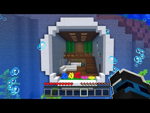 HO CREATO UNA BASE SOTT'ACQUA NEL MIO MONDO - MINECRAFT ITA